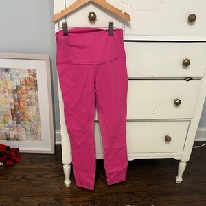lululemon athletica Girls' Bright Pink Performance Leggings